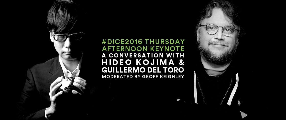 Hideo Kojima and Guillermo del Toro, D.I.C.E. Summit 2016