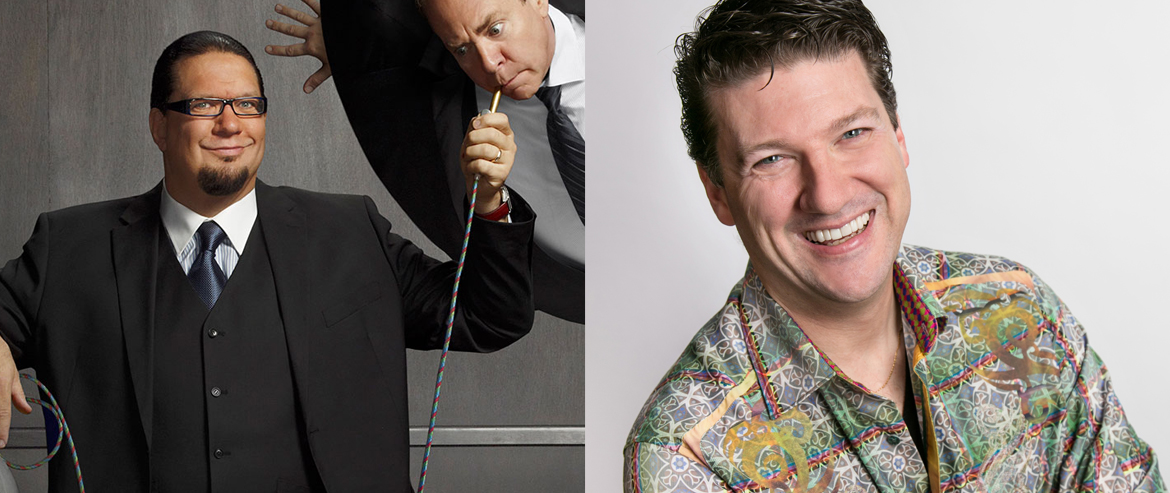 Penn Jillette and Randy Pitchford